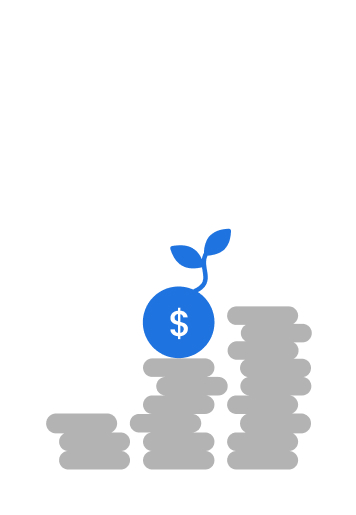 illustration de représentation d'une optimisation de coûts dans une démarche responsable