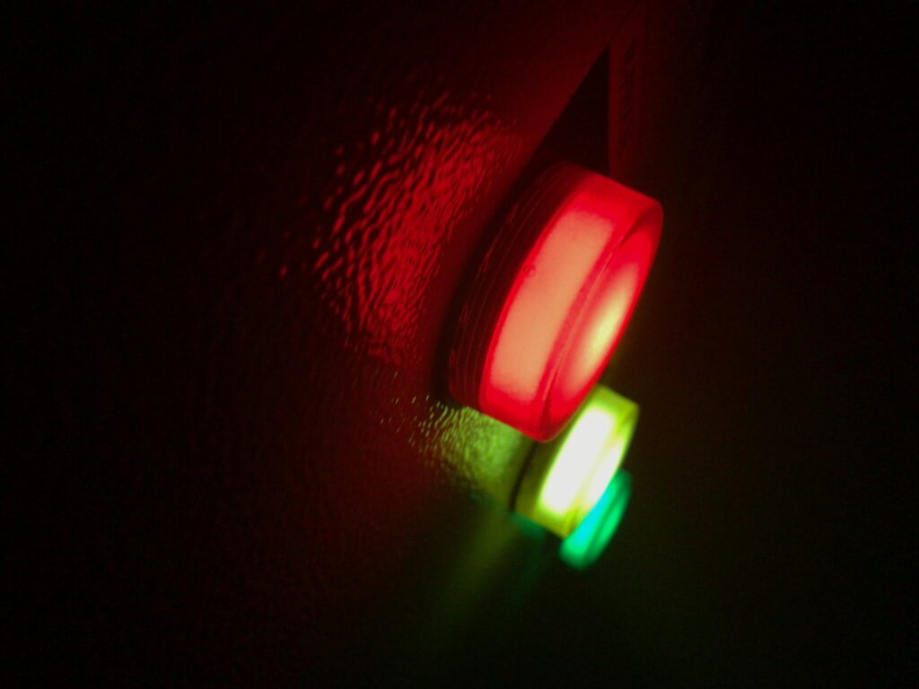 image signal alarme